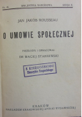 O umowie społecznej 1927 r.