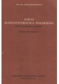 Zarys słowotwórstwa polskiego Słowotwórstwo opisowe