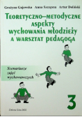 Teoretyczno metodyczne aspekty wychowania młodzieży a warsztat pedagoga