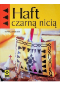 Haft czarną nicią