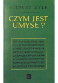 Czym jest umysł