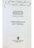 Tybetańska joga snu i śnienia