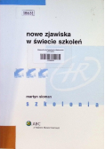 Nowe zjawiska w świecie szkoleń