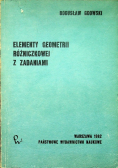 Elementy geometrii różniczkowej z zadaniami