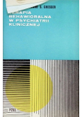 Terapia behawioralna w psychiatrii klinicznej