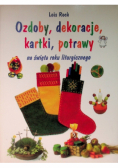 Ozdoby dekoracje kartki potrawy