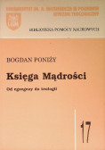 Księga Mądrości Od egzegezy do teologii