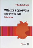 Władza i opozycja w NRD 1949-1988. Próba zarysu