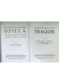 Wyspiański Dzieła Tom II Tragedje 1924 r.