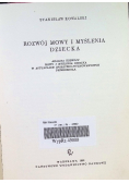 Rozwój mowy i myślenia dziecka