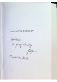 Dokument podróży Wiersze
