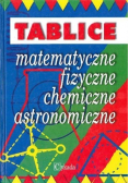 Tablice matematyczne, fizyczne, chemiczne, astronomiczne
