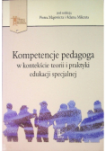 Kompetencje pedagoga