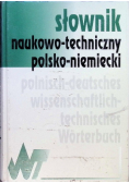 Słownik naukowo - techniczny polsko - niemiecki