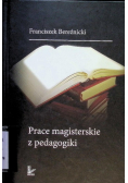 Prace magisterskie z pedagogiki