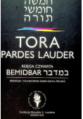 Tora Pardes Lauder Księga czwarta Bemidbar