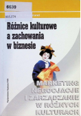 Różnice kulturowe a zachowania w biznesie
