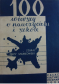 100 wierszy o nauczycielu i szkole