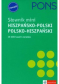 Pons słownik mini hiszpańsko - polski polsko - hiszpański