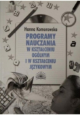 Programy nauczania w kształceniu ogólnym i w kształceniu językowym