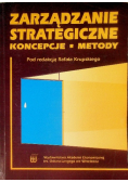 Zarządzanie strategiczne koncepcje -metody