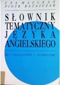 Słownik tematyczny języka angielskiego