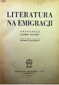 Literatura na emigracji 1946 r.