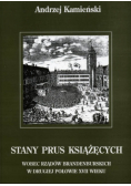 Stany Prus książęcych wobec rządów brandenburskich w drugiej połowie XVII wieku