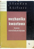 Mechanika kwantowa Teoria nierelatywistyczna