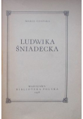 Ludwika Śniadecka 1938 r.