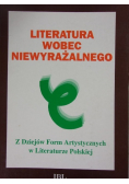 Literatura wobec niewyrażalnego