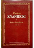 Pisma filozoficzne Tom 1