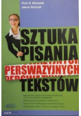 Sztuka pisania perswazyjnych tekstów