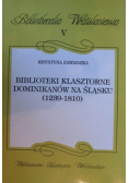 Biblioteki klsztorne dominikanów na śląsku