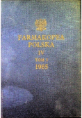 Farmakopea Polska IV Tom I