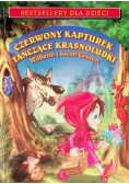 Czerwony kapturek tańczące krasnoludki