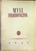Myśl filozoficzna 1-2