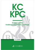 KC. KPC. Kodeks cywilny. Kodeks postępowania cywilnego. Edycja Sędziowska
