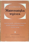 Matematyka wyższa Tom 3 Część  1