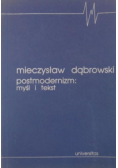 Postmodernizm: myśl i tekst