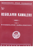 Regulamin kawalerii Część I Tom I