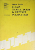 Rodzaj gramatyczny w historii polszczyzny
