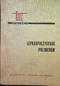 Lepkosprężystość polimerów