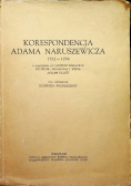 Korespondencja Adama Naruszewicza