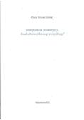 Interpunkcja transkrypcji znad "Rozmyślania przemyskiego"