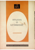 Studia o Leśmianie