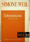Zakorzenienie Wybór pism
