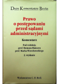Prawo o postępowaniu przed sądami administracyjnymi