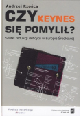 Czy Keynes się pomylił
