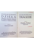Wyspiański Dzieła Tom II Tragedje 1924 r.